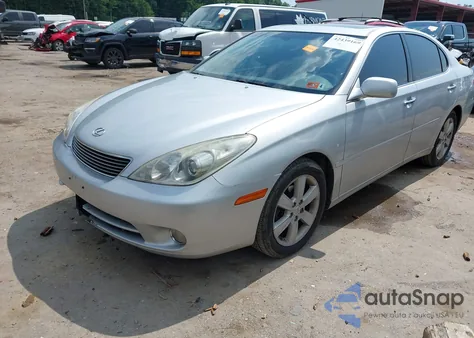 2005 Lexus Es 330 z USA, uszkodzony, nr VIN JTHBA30G655142625
